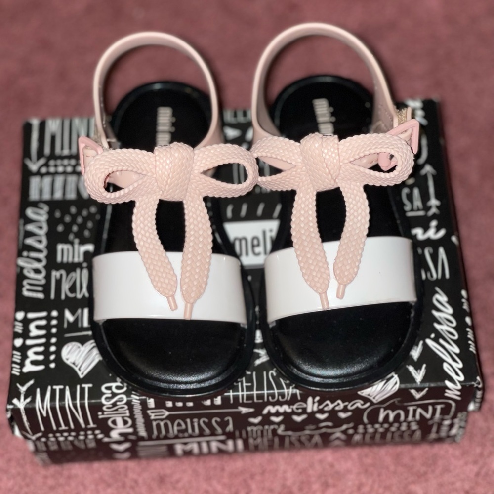 Mini Melissa toddler sandals
